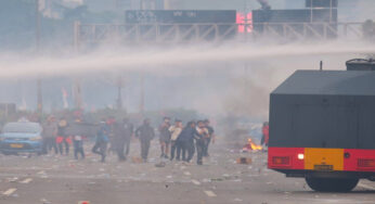 Spesifikasi Water Cannon yang Bubarkan Massa Demo di DPR Hari Ini