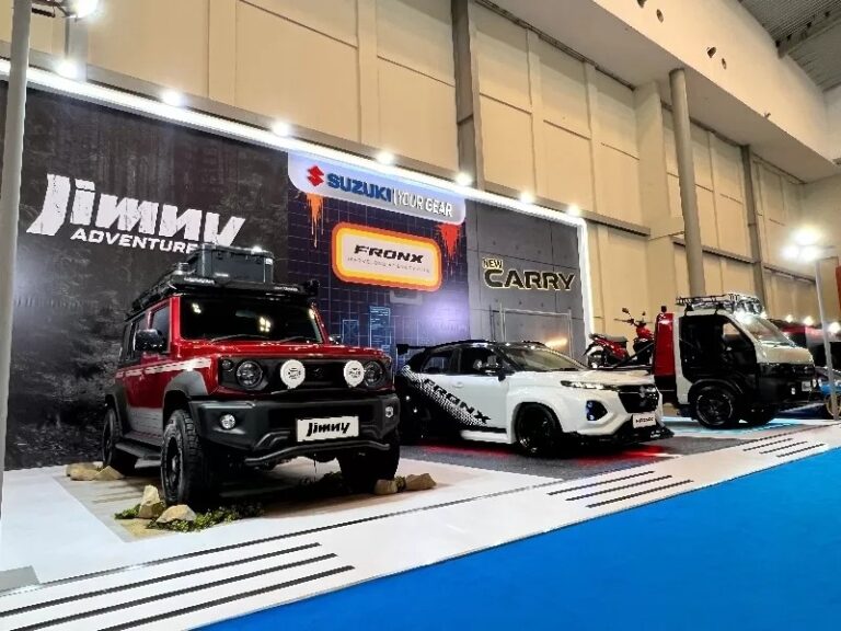 Suzuki Tampilkan Tiga Modifikasi Ekstrem: Fronx Street Performance, Jimny Urban Explorer, dan New Carry Adventure Utility Truck