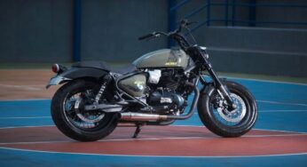 Royal Enfield Shotgun 650 Club Style Racikan Frontwheel Motors