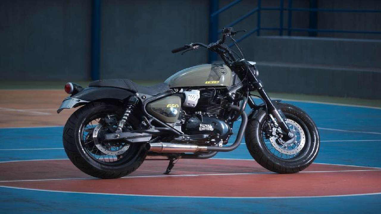 Royal Enfield Shotgun 650 Club Style Racikan Frontwheel Motors