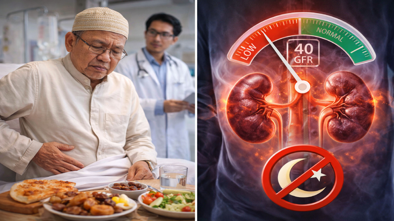 Pasien Ginjal dengan GFR di Bawah 40 Sebaiknya Tidak Puasa, Ini Alasan Medisnya