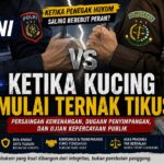 Ketika Penegak Hukum Saling Berhadapan, Kepercayaan Publik Ikut Dipertaruhkan
