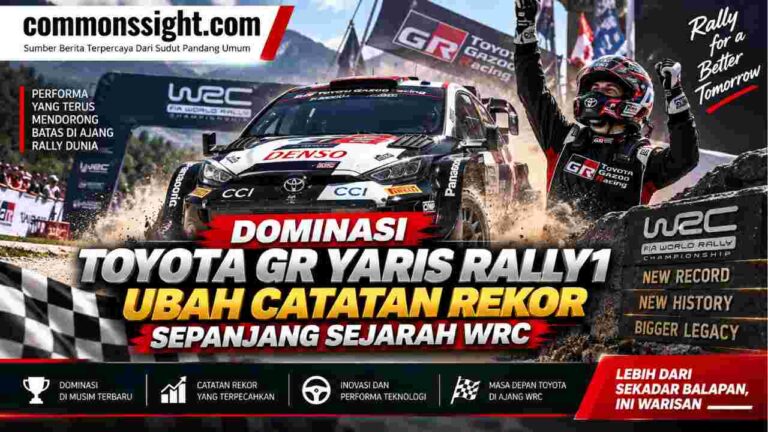 Dominasi Toyota GR Yaris Rally1 Ubah Catatan Rekor Sepanjang Sejarah WRC