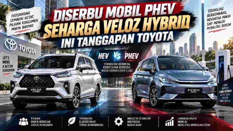 PHEV Murah Tantang Veloz Hybrid, Toyota Tetap Percaya Diri