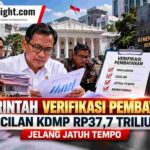 Pemerintah Verifikasi Pembayaran Cicilan KDMP Rp37,7 Triliun Jelang Jatuh Tempo