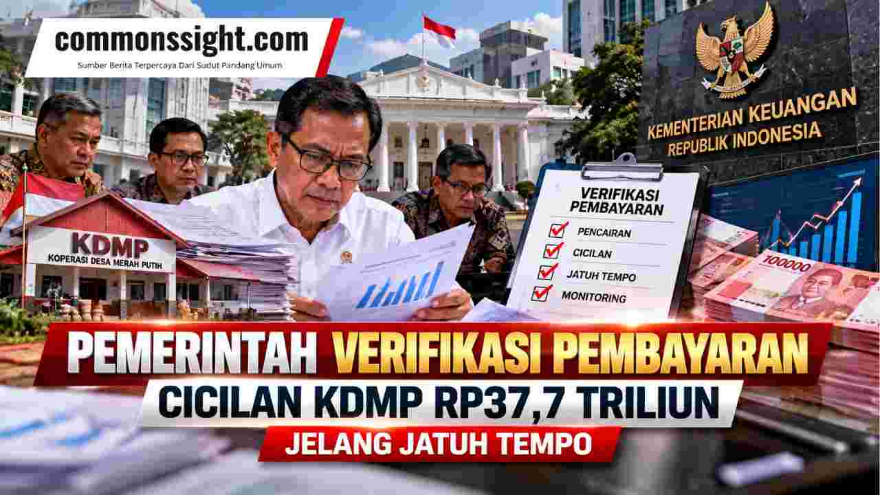 Pemerintah Verifikasi Pembayaran Cicilan KDMP Rp37,7 Triliun Jelang Jatuh Tempo