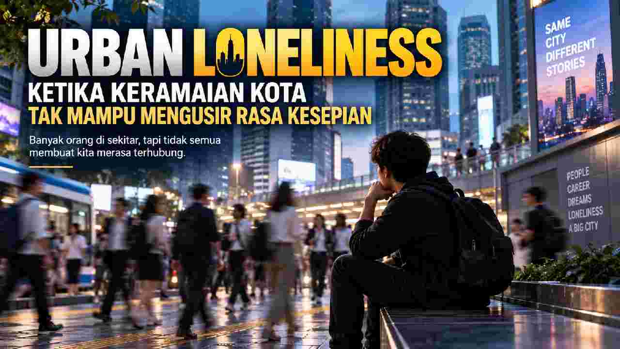 Urban Loneliness, Saat Ramainya Kota Justru Membuat Hati Terasa Sepi
