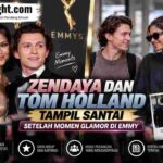 Zendaya dan Tom Holland Tampil Santai Setelah Momen Glamor di Emmy