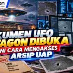 Dokumen UFO Pentagon Dibuka, Begini Cara Mengakses Arsip UAP