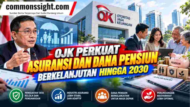 OJK Perkuat Asuransi dan Dana Pensiun Berkelanjutan hingga 2030