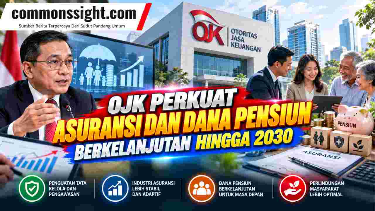 OJK Perkuat Asuransi dan Dana Pensiun Berkelanjutan hingga 2030
