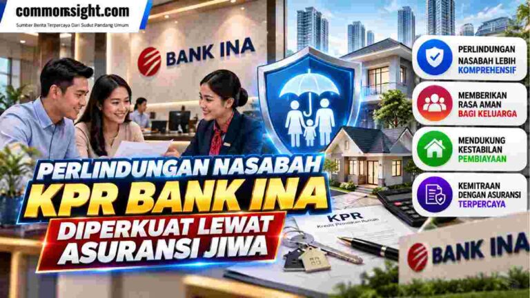 Perlindungan Nasabah KPR Bank INA Diperkuat Lewat Asuransi Jiwa