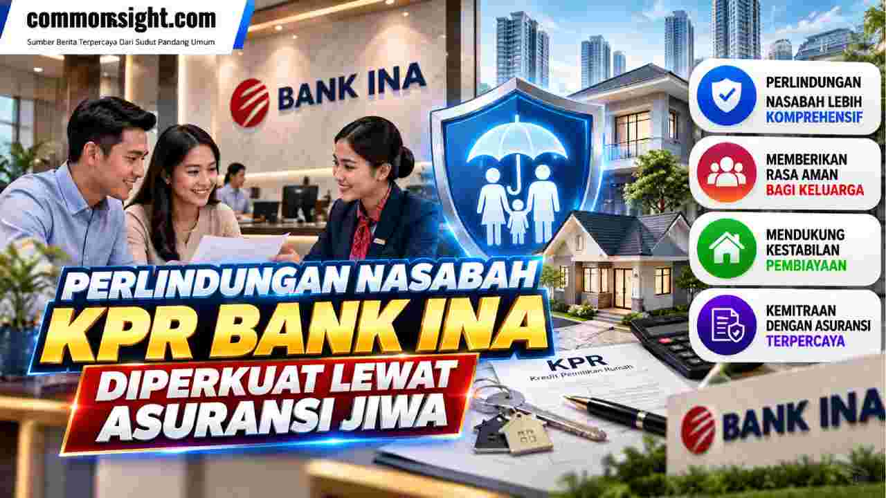 Perlindungan Nasabah KPR Bank INA Diperkuat Lewat Asuransi Jiwa