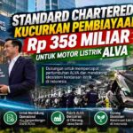 Standard Chartered Suntik Rp358 Miliar, Motor Listrik ALVA Perkuat Ekspansi